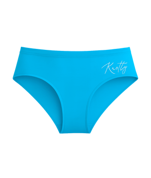 Azure Cotton Knotty Briefs