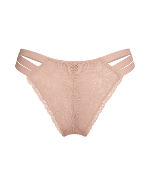 Strappy Beige Cheeky